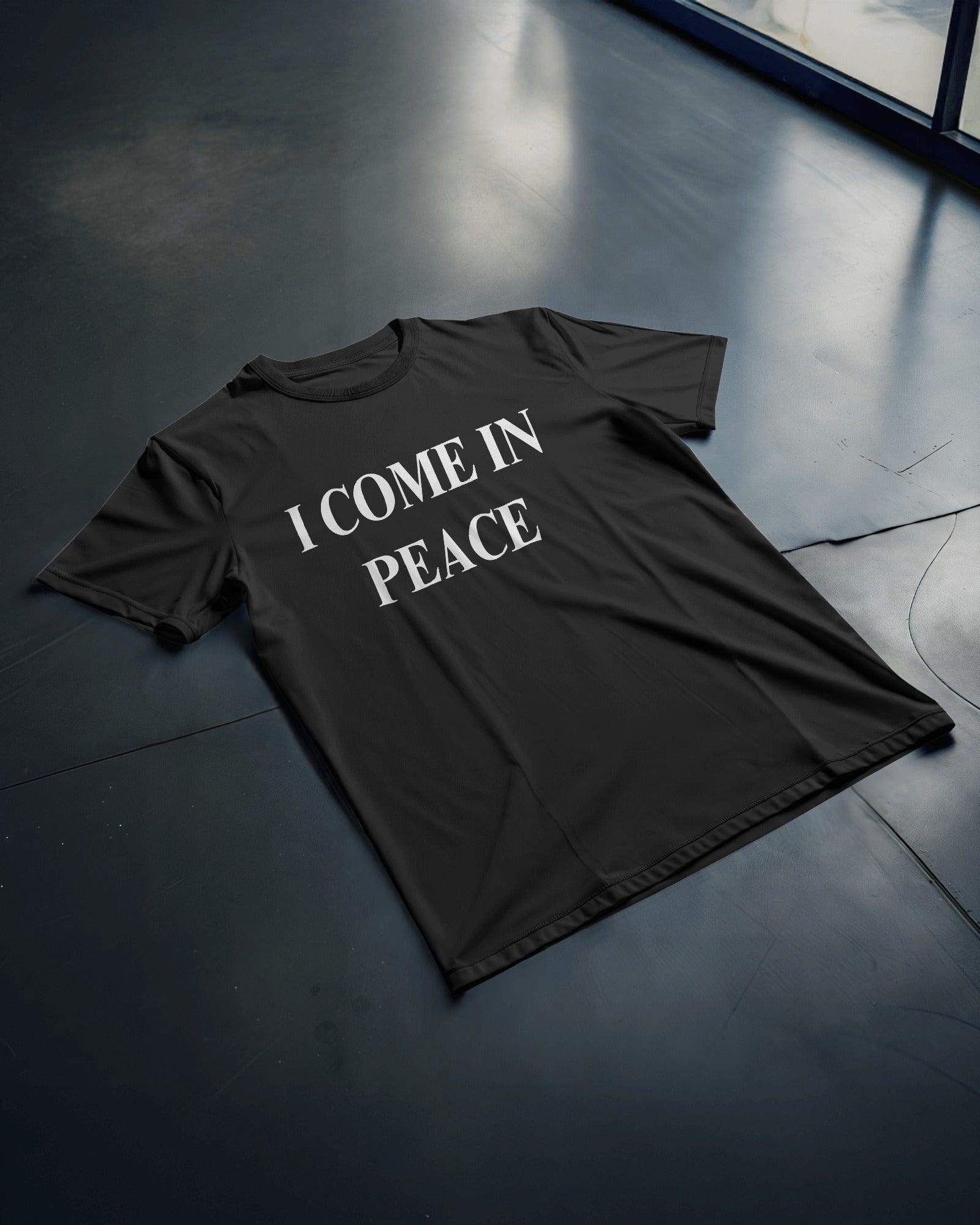 Peace Couple T-shirt set from Nitorious Atelier featuring a bold 'Peace' graphic design. Made from premium cotton for ultimate comfort and style—perfect for couples who stand for peace with attitude
