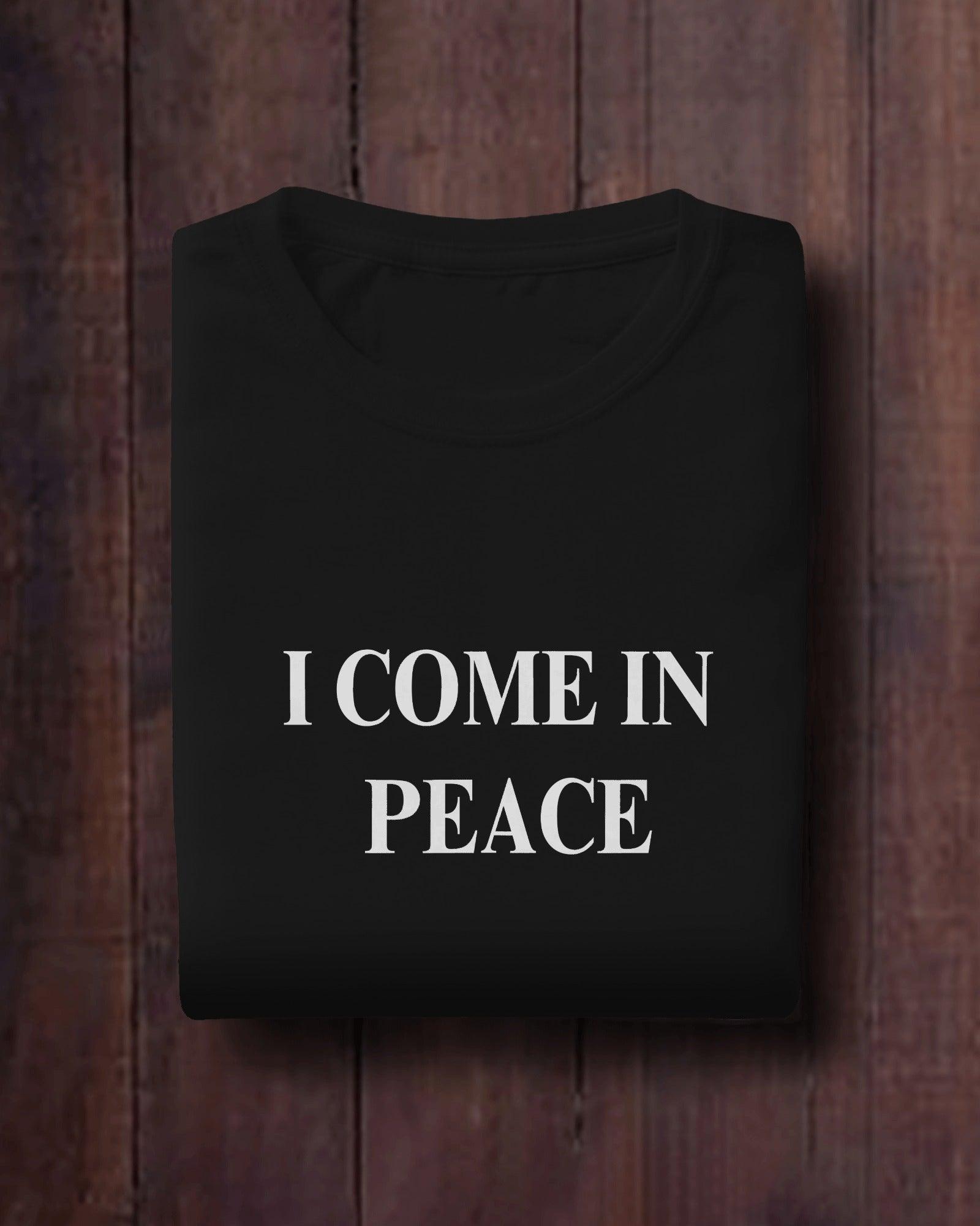 Peace Couple T-shirt set from Nitorious Atelier featuring a bold 'Peace' graphic design. Made from premium cotton for ultimate comfort and style—perfect for couples who stand for peace with attitude