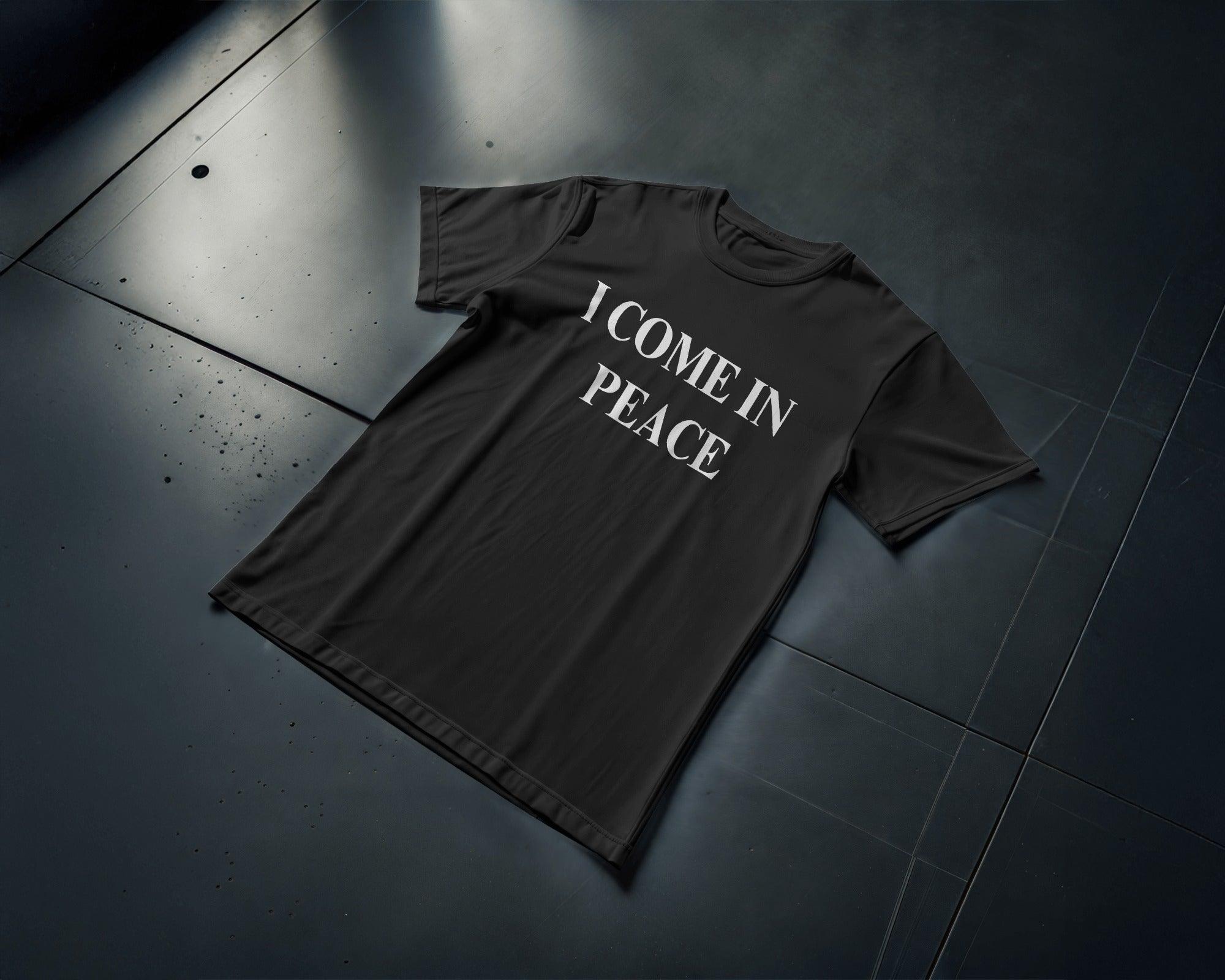 Peace Couple T-shirt set from Nitorious Atelier featuring a bold 'Peace' graphic design. Made from premium cotton for ultimate comfort and style—perfect for couples who stand for peace with attitude