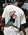 Popeye Oversized White T-shirt