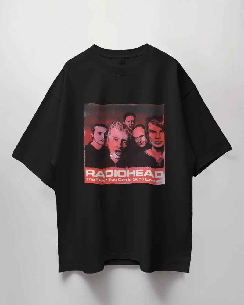 Radiohead Oversized Black Nitorious Atelier T-Shirt