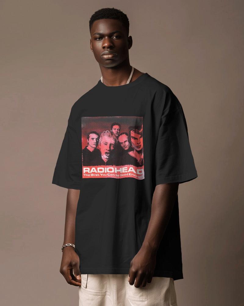 Radiohead Oversized Black Nitorious Atelier T-Shirt