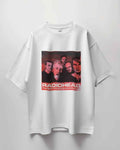 Radiohead Oversized White T-shirt