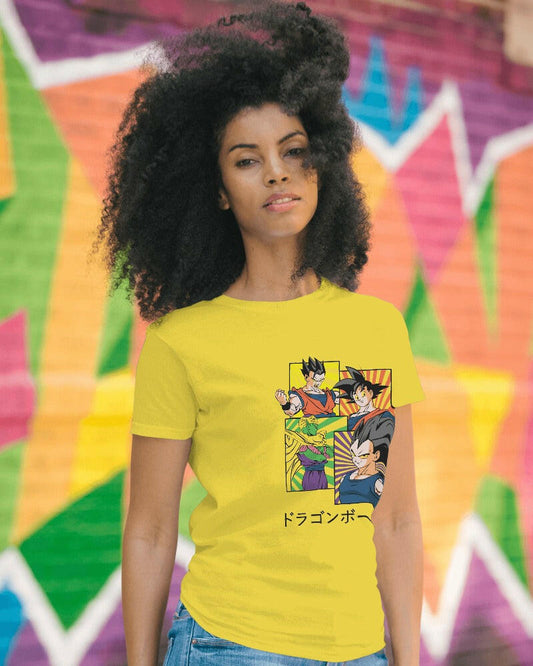 Nitorious Atelier's regular fit tee, featuring Dragon Ball Z print, combines comfort and style effortlessly