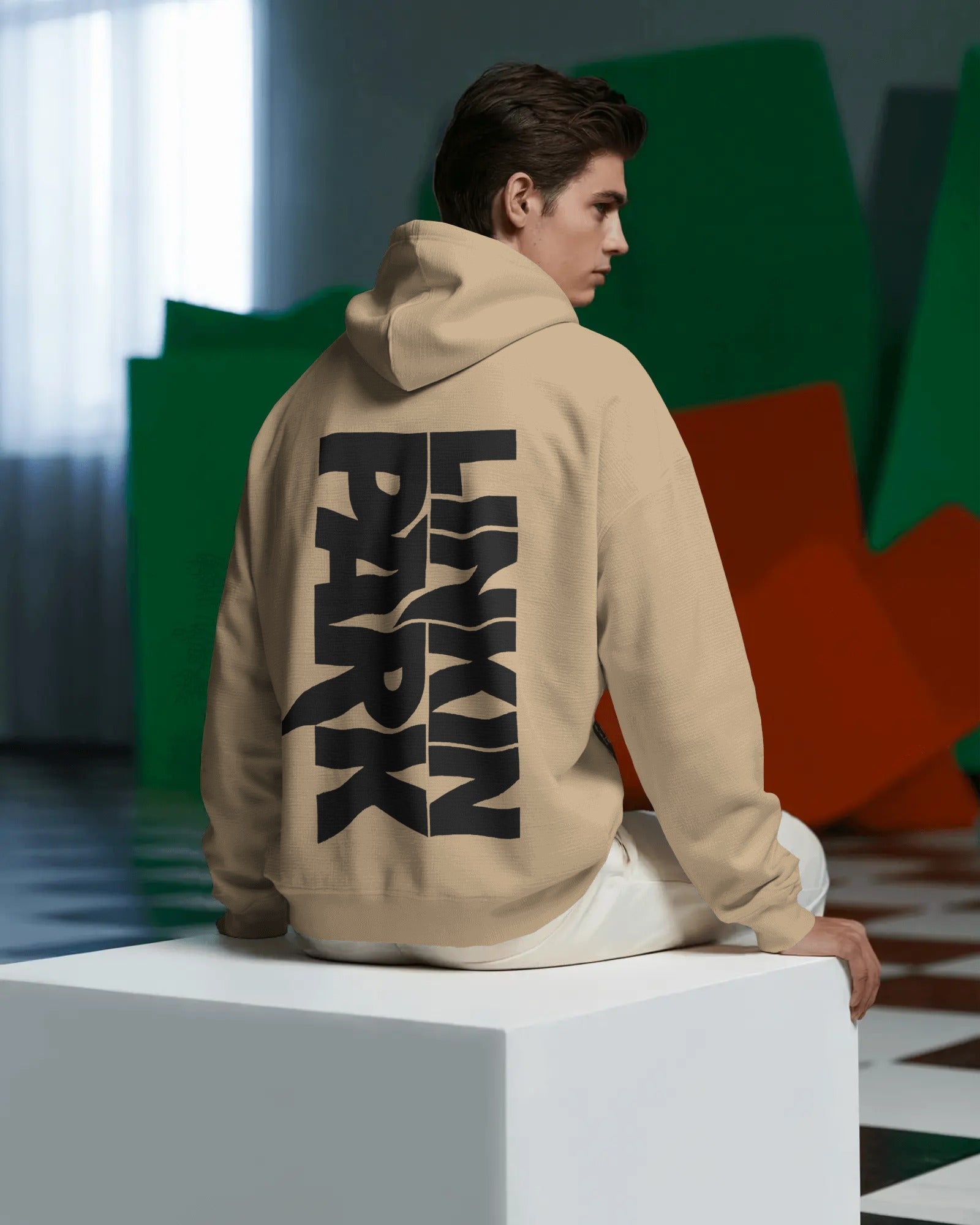 LP Signature Edition Beige Luxe Hoodie from Nitorious Atelier