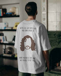 Sirius Black Harry Potter Oversized White T-shirt