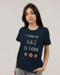 Soulmate Printed Regular Fit Dark Blue Nitorious T-Shirt