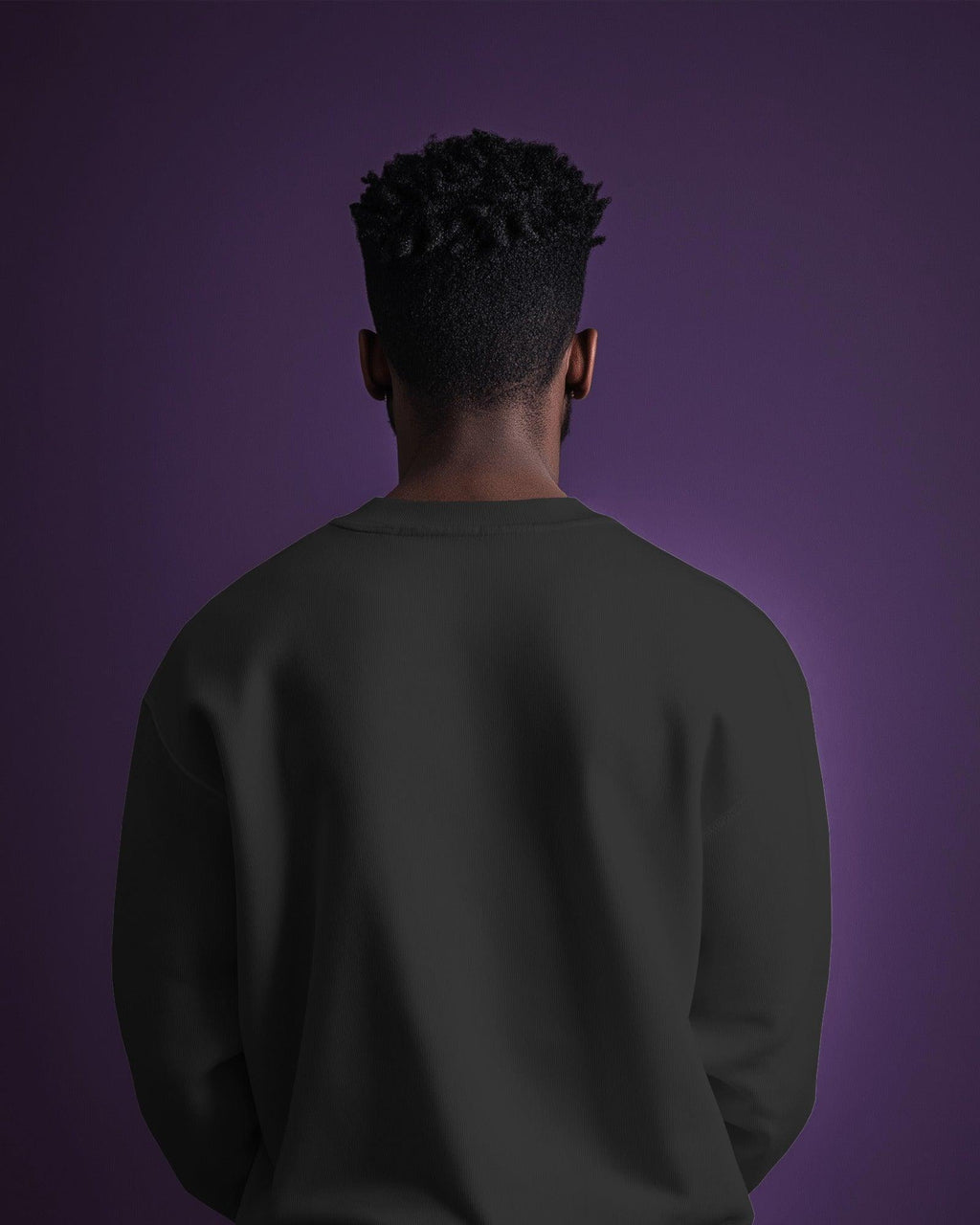 Black luxury "The Rolling Stones" sweatshirt from Nitorious Atelier, featuring a premium design inspired by the iconic rock band. Made from high-quality fabric for superior warmth, comfort, and durability, this sweatshirt offers a relaxed fit with a stylish edge.