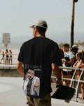 Post Malone Oversized Black T-shirt
