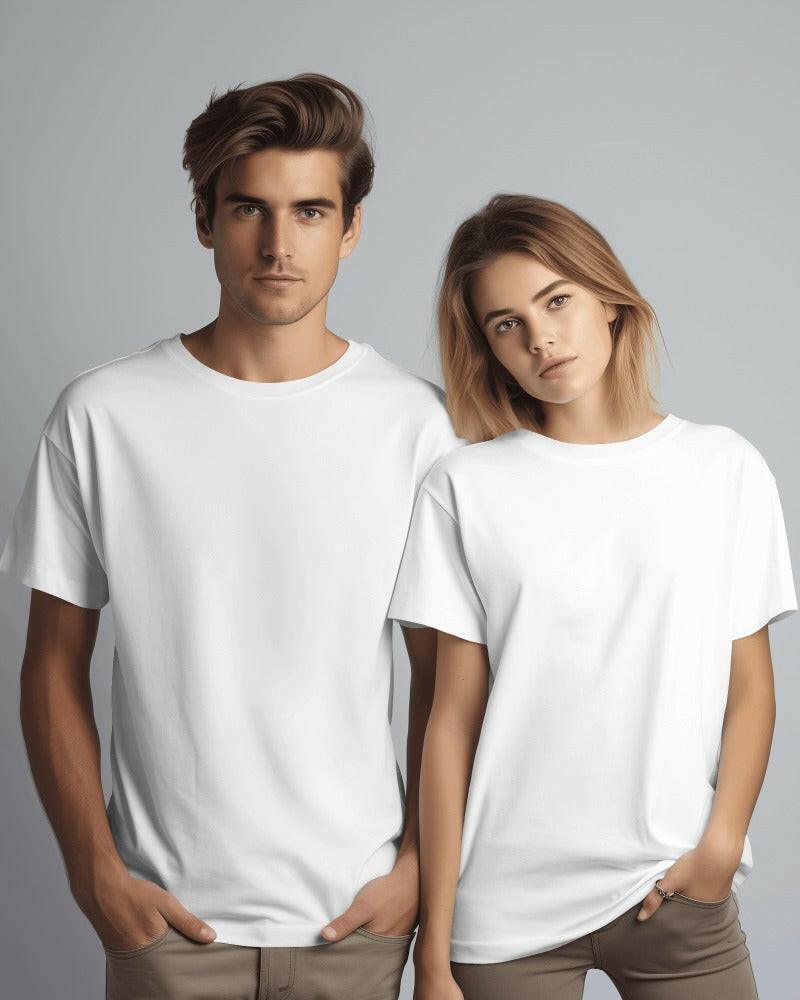 An oversized, solid basic White tee from Nitorious Atelier, offering comfort and style in equal measure.
