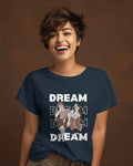 Dream Regular Fit Dark Blue T-shirt