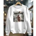 Nitorious Atelier White Linkin Park Luxe Sweatshirt