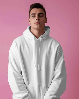 Nitorious White Luxe Hoodie