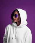 Nitorious White Luxe Hoodie