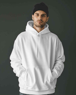 Nitorious White Luxe Hoodie