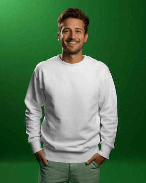 Nitorious White Luxe Sweatshirt