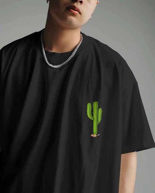Cactus Jack Oversized Black T-shirt