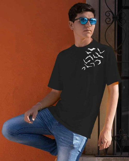 BAT Oversized Black T-shirt