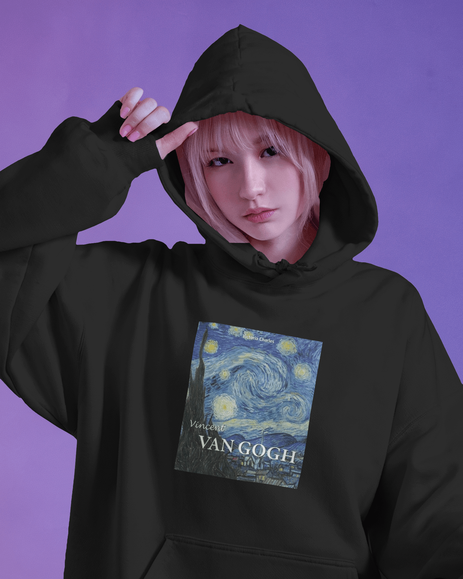 Nitorious Black Artist Collection Luxe Hoodie.