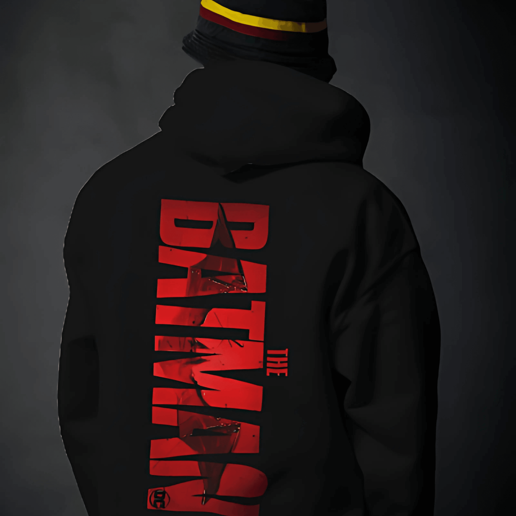 Nitorious Black Batman Luxe Hoodie