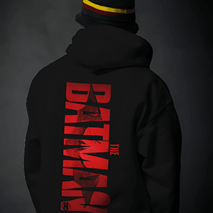 Nitorious Black Batman Luxe Hoodie