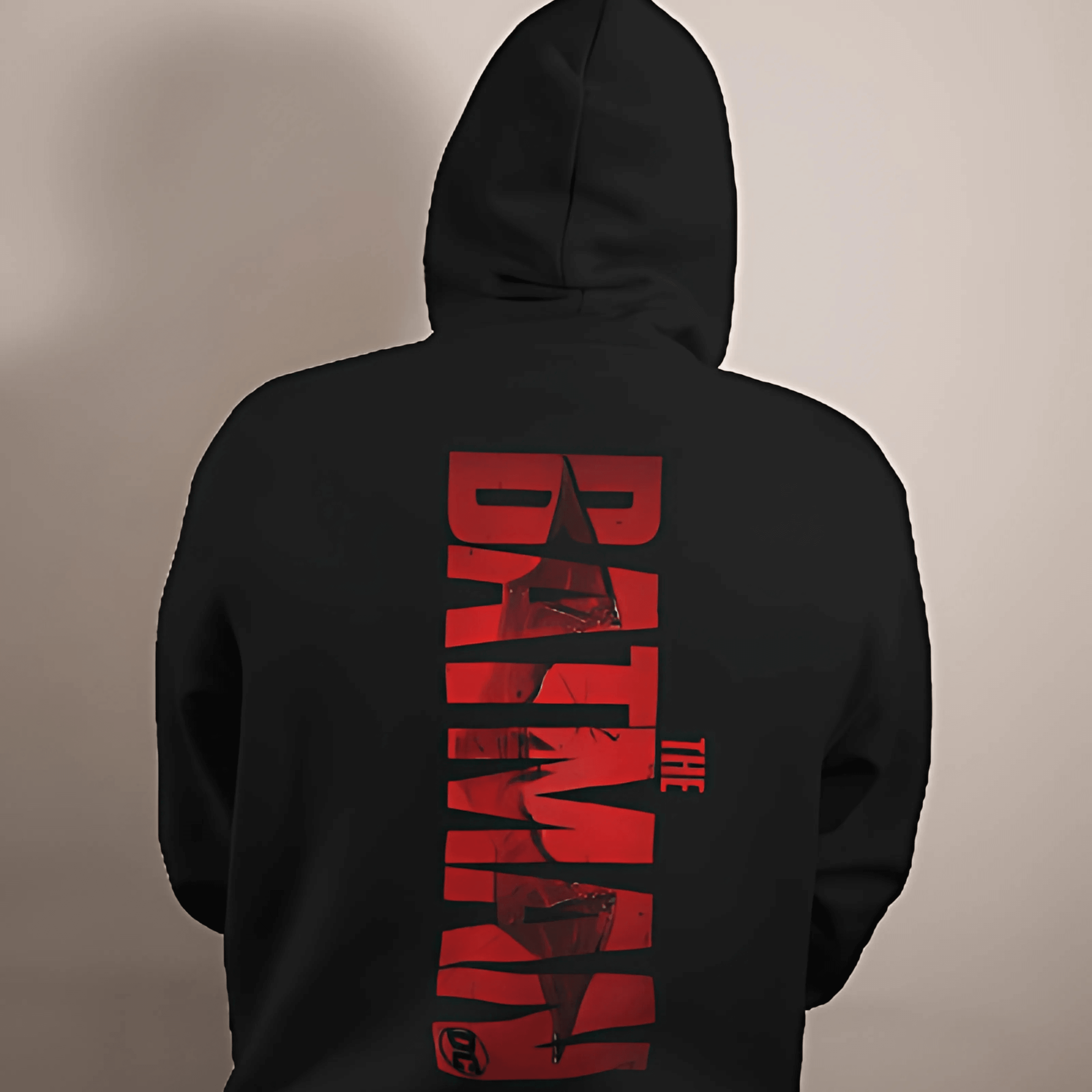 Nitorious Black Batman Luxe Hoodie.