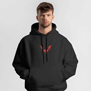 Nitorious Black Batman Luxe Hoodie