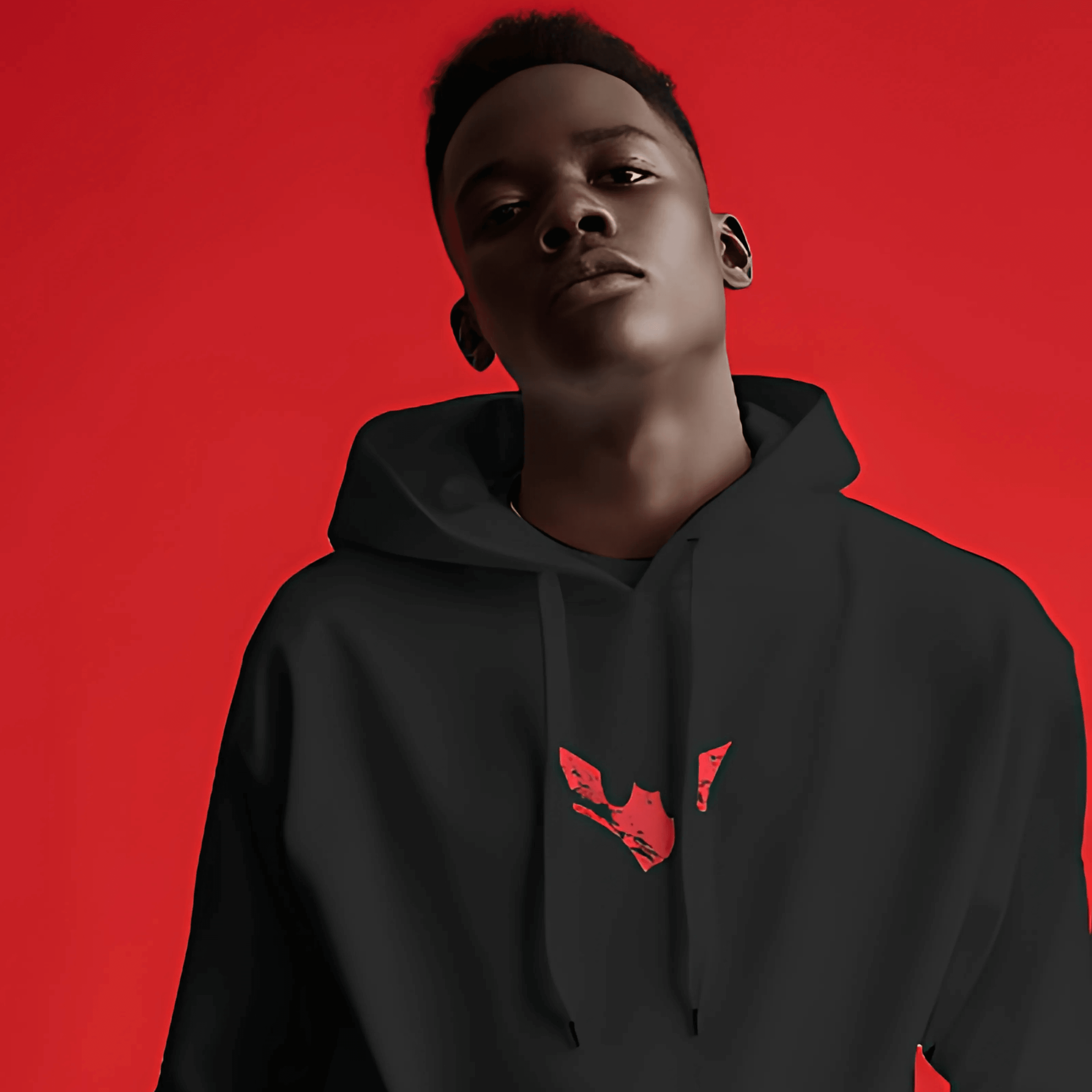 Nitorious Black Batman Luxe Hoodie.