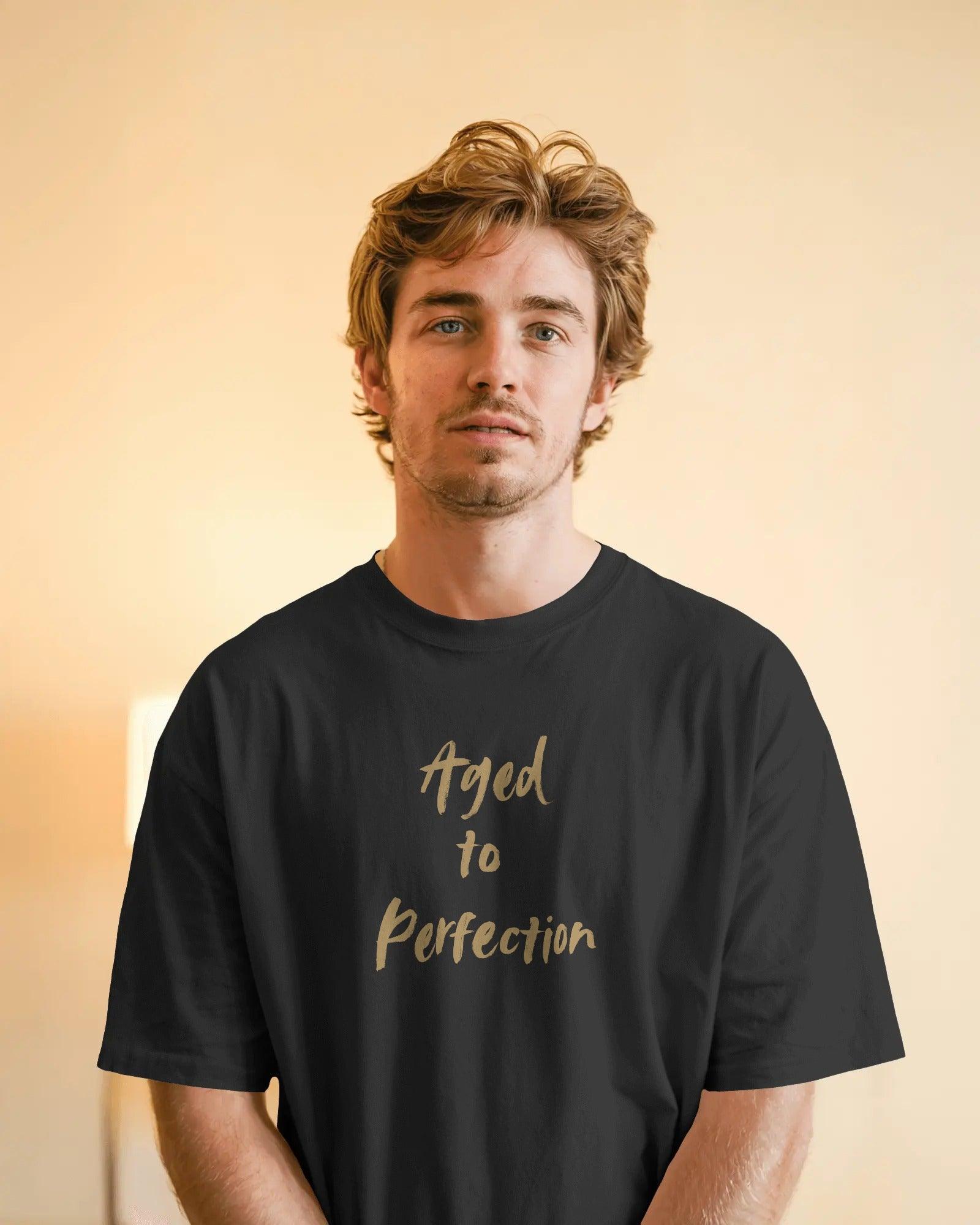 Kilin Black Oversized T-shirt by Nitorious Atelier, crafted from premium cotton. Features a bold front graphic with a relaxed fit for ultimate comfort and streetwear appeal.