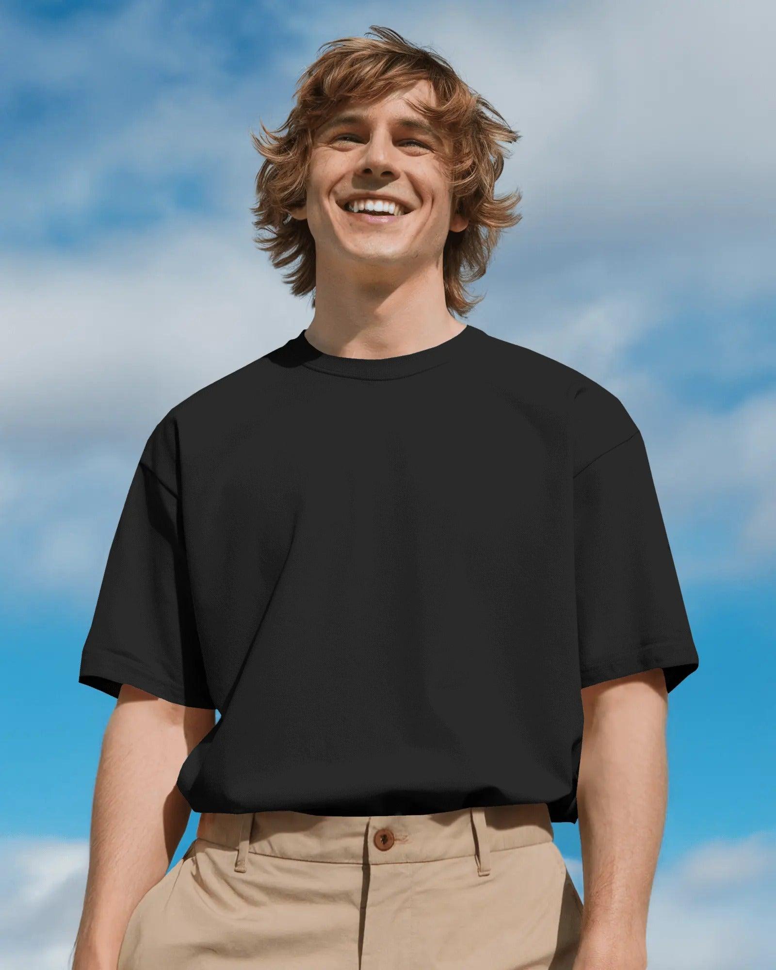 Kilin Culture Black Oversized T-shirt from Nitorious Atelier featuring a cultural-inspired graphic print. Made with premium cotton for a soft, relaxed fit.