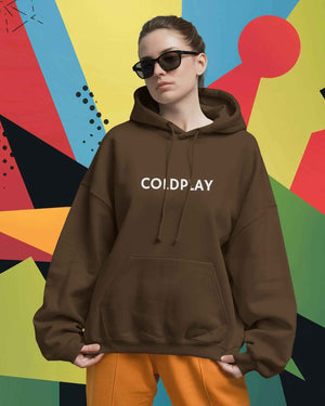 Nitorious Brown COLDPLAY Luxe Hoodie