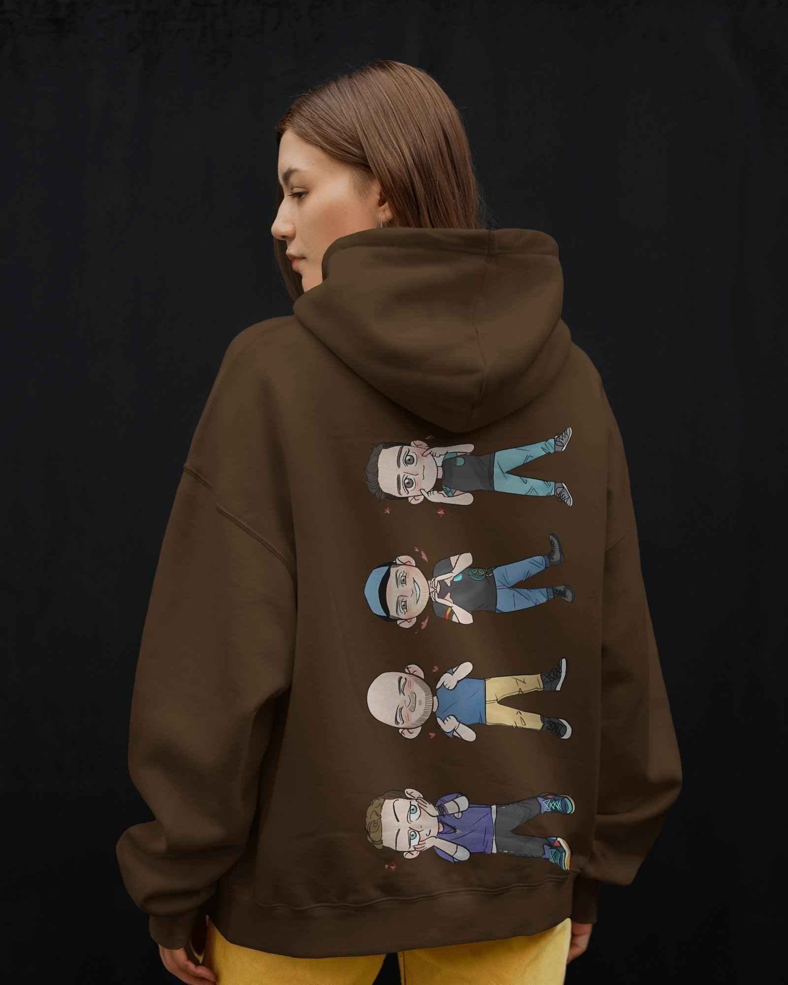 Nitorious Brown COLDPLAY Luxe Hoodie