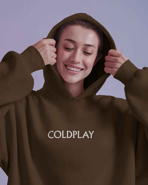 Nitorious Brown COLDPLAY SONGS Luxe Hoodie
