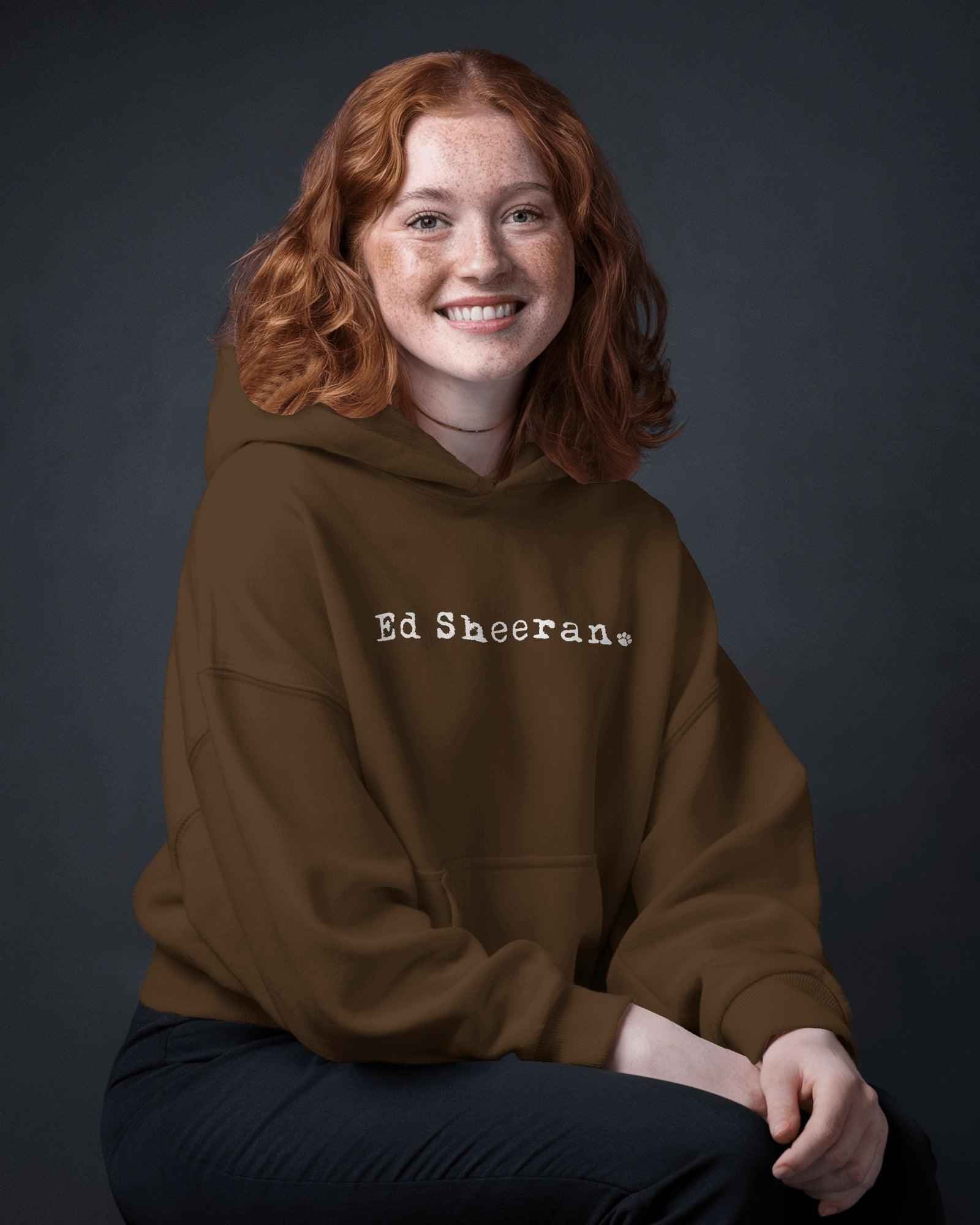 Nitorious Brown ED Sheeran Luxe Hoodie