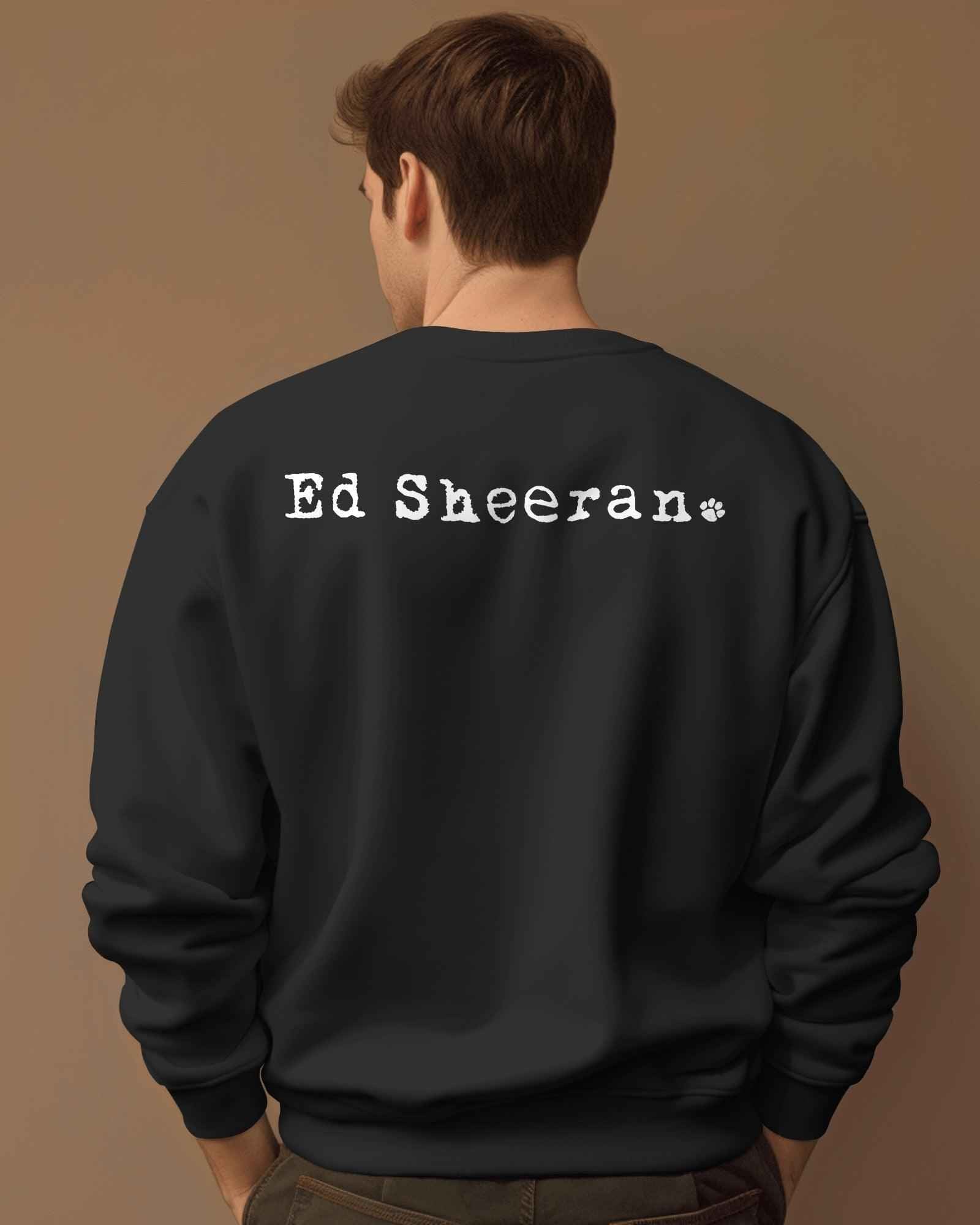 Nitorious ED SHEERAN Black Luxe Sweatshirt