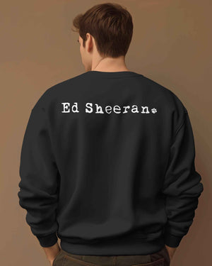 Nitorious ED SHEERAN Black Luxe Sweatshirt