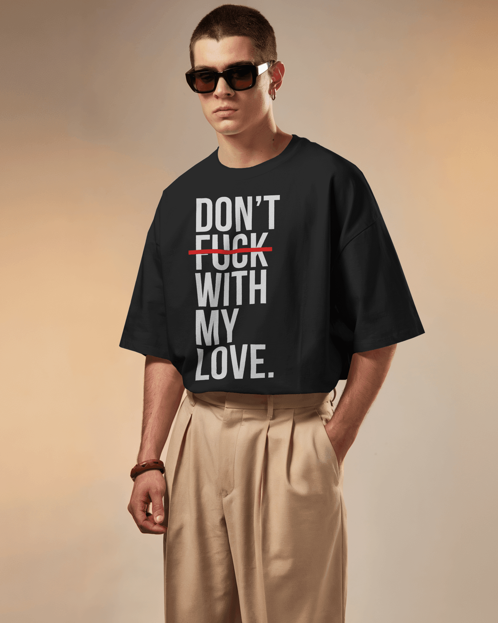 Ed Sheeran Song Black Oversized T-shirt by Nitorious Atelier. This black t-shirt showcases a striking song-inspired graphic, offering a tribute to Ed Sheeran's music. Made from premium cotton, it combines comfort with a trendy oversized fit, ideal for music lovers and casual wear enthusiasts.