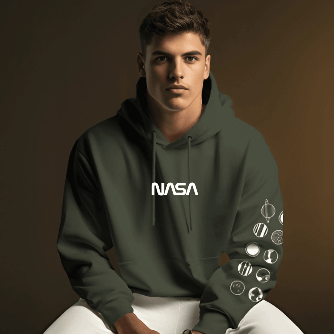 Nitorious Olive NASA Luxe Hoodie.