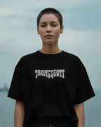 Nitorious Travis Scott Oversized Black Tshirt