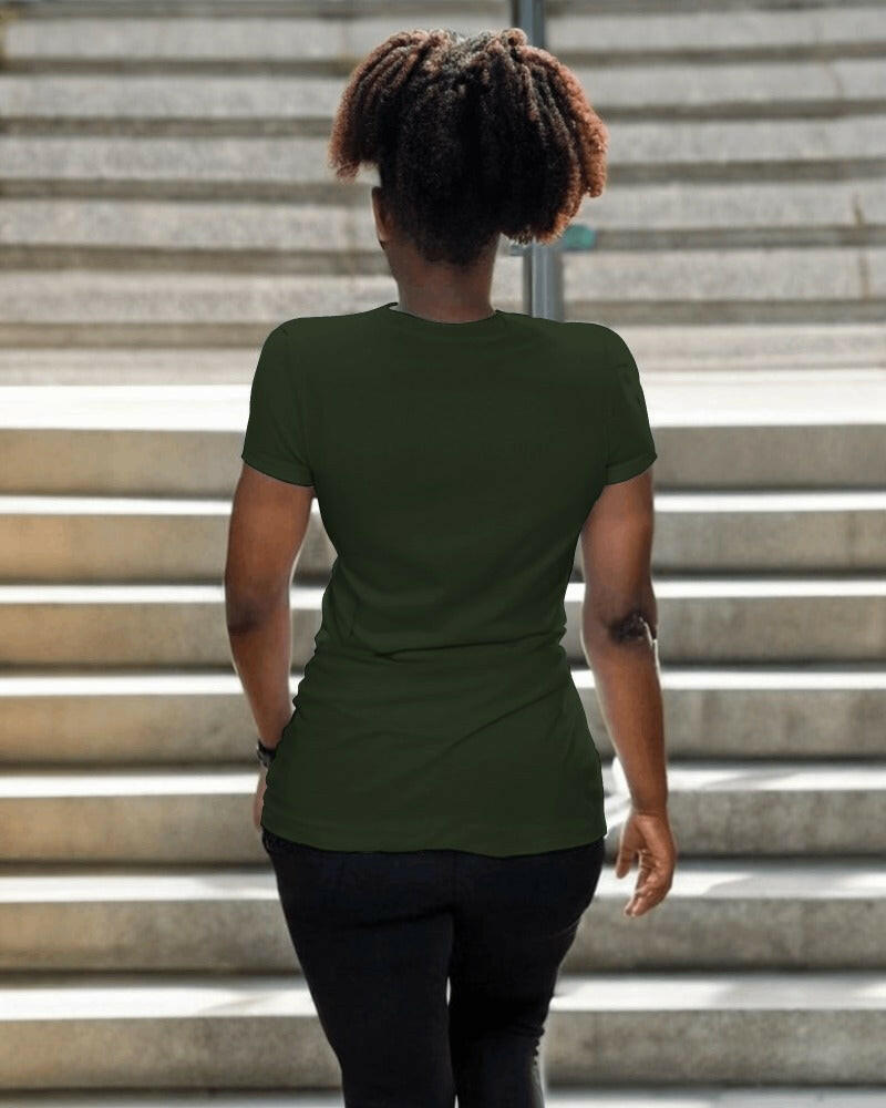 A classic regular-fit Pine Green tee from Nitorious Atelier, perfect for everyday wear with its timeless design and superior comfort