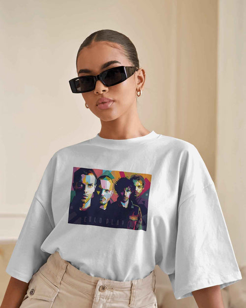 ColdPlay Oversized T-shirt- Made On Order