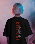 Diljit Dosanjh Oversized Black Tshirt- Made on order