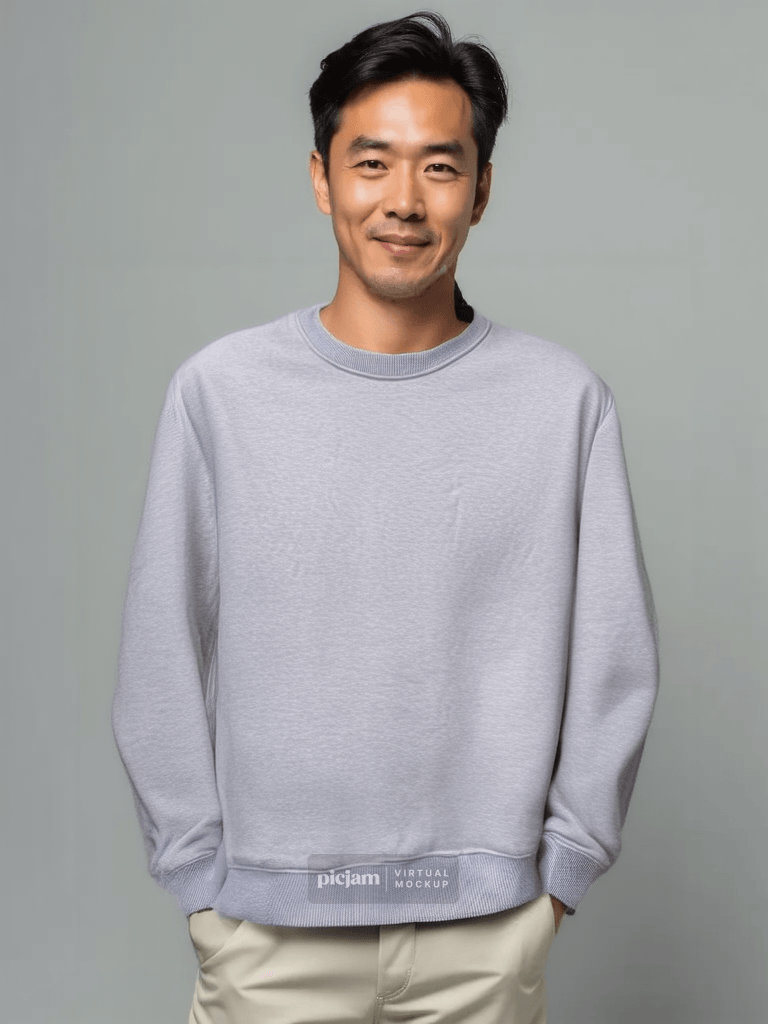 Nitorious Light Grey Luxe Sweatshirt
