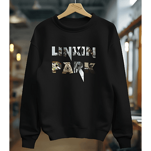 Nitorious Atelier Luxe Black Linkin Park Sweatshirt