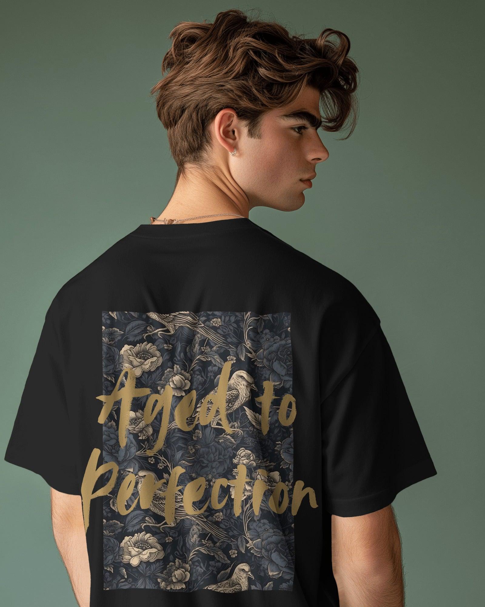 Nitorious Black Kilim Perfection Oversized Tshirt