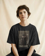 Travis Scott Oversized Black Tshirt