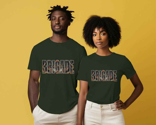 Brigade Regular Fit Pine Green T-shirt